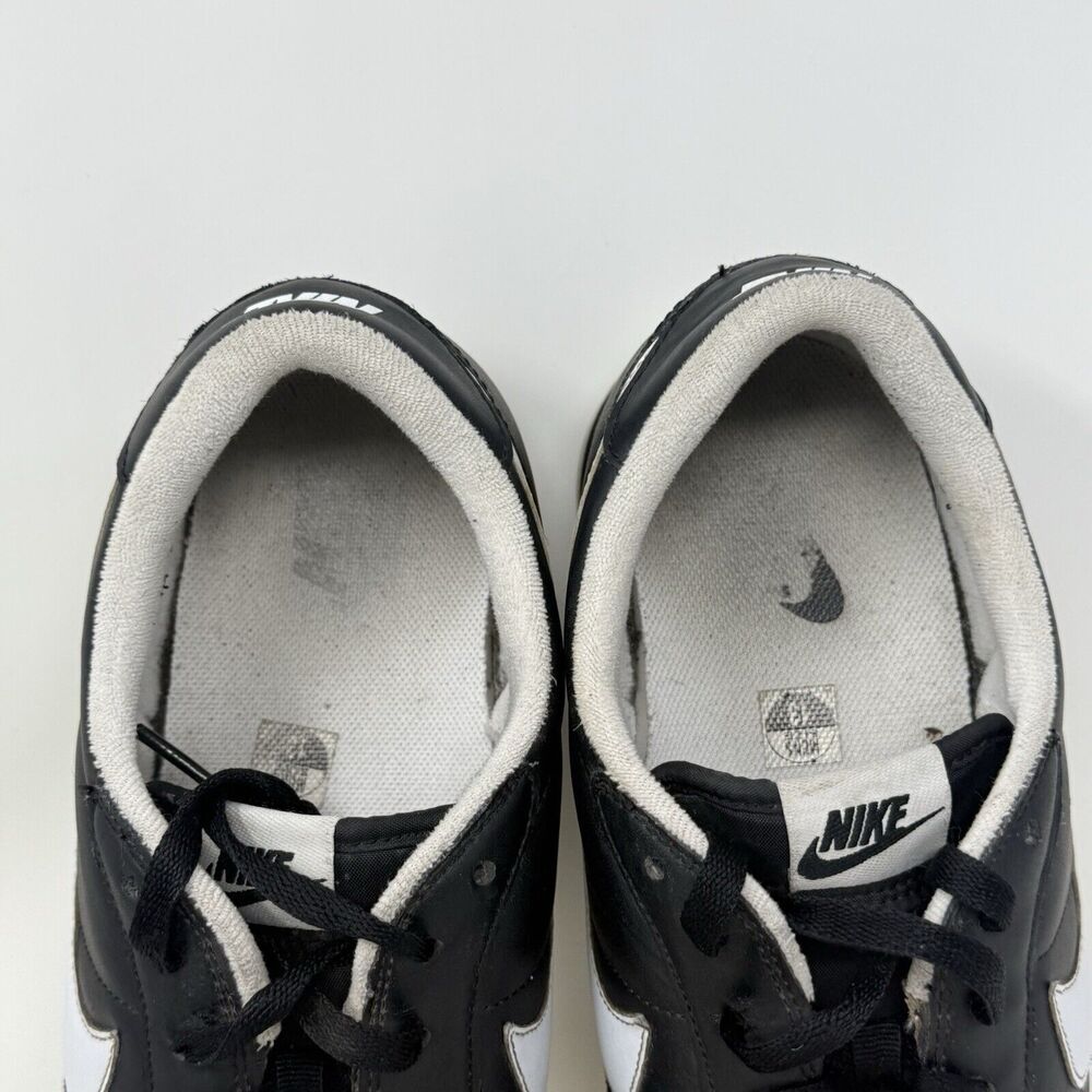 Nike Cortez 72 Basic Leather OG Shoes Mens 13 Black Retro Sneakers 316418-012 - Picture 9 of 16